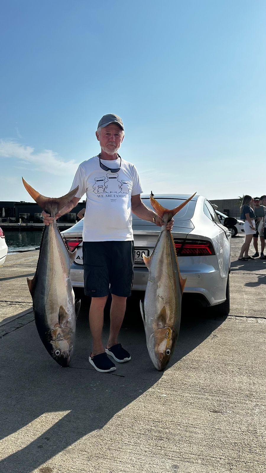 Alanya'da başarılı balık turu - mutlu misafirler